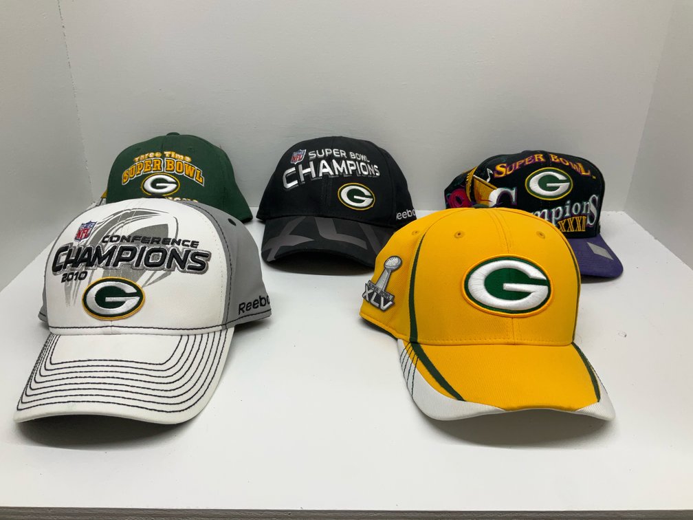Grouping of new & like new Packer caps