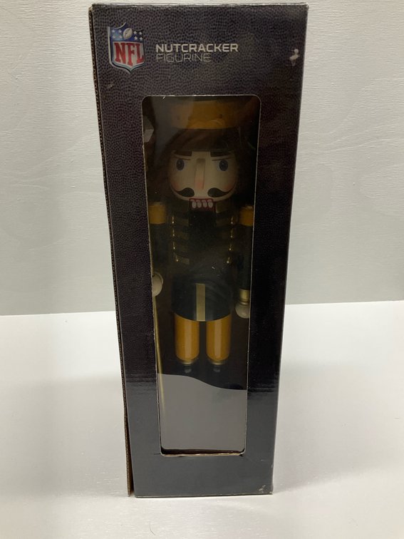 14” wooden Packers nutcracker