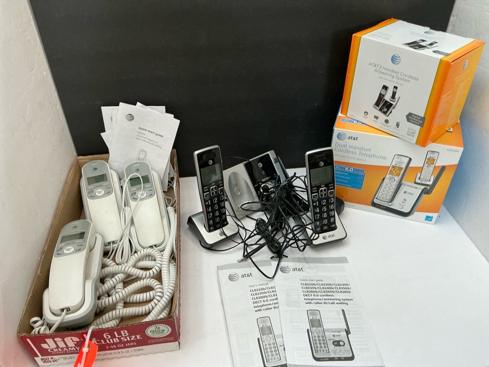 Corded and cordless phones