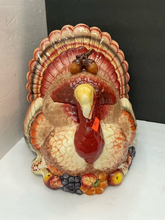 Turkey cookie jar
