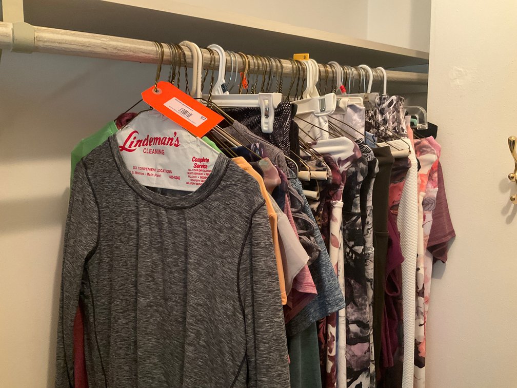 Assorted ladies clothing Size S-Bedroom closet