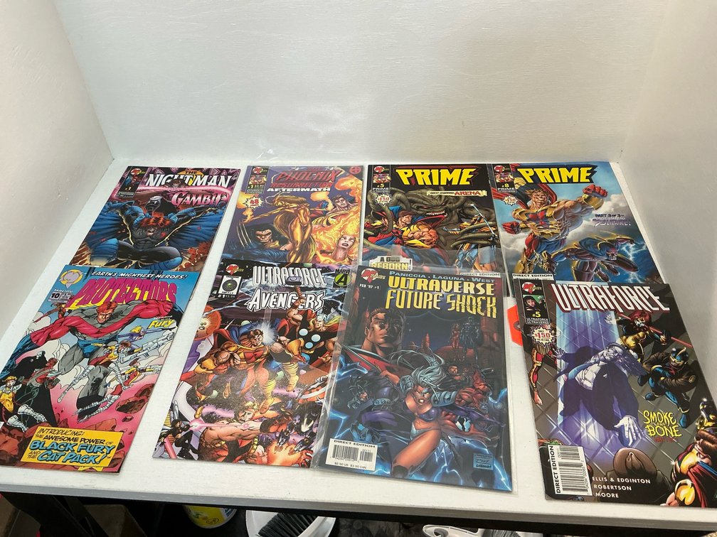 Malibu Comics Ultraverse comic books