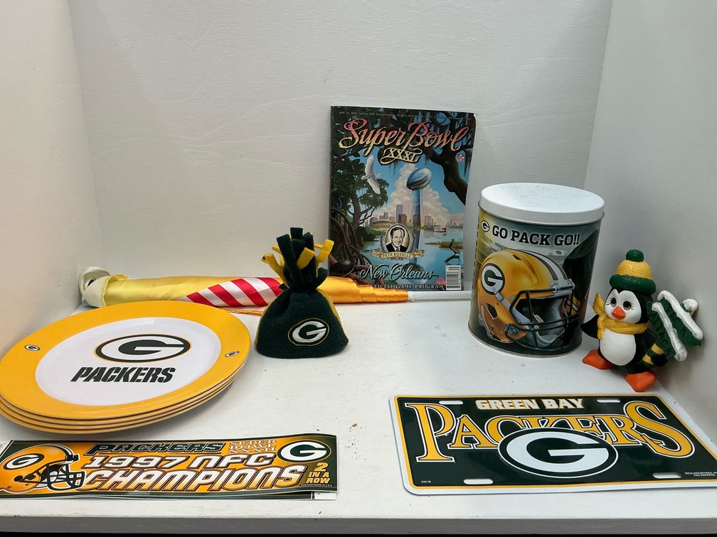 Green Bay Packers memorabilia & collectibles lot