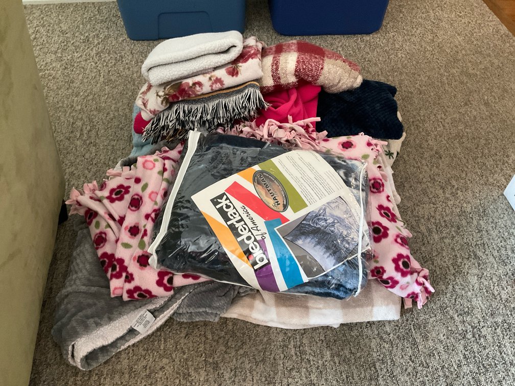 Biederlack Hautman & assorted throw blankets