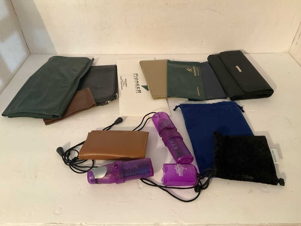 Pioneer Credit Union & assorted promotional accessories