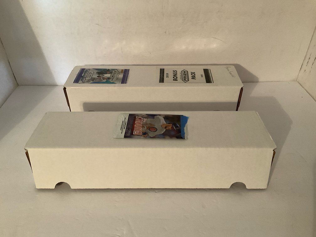 Assorted Panini & Topps baseball trading cards