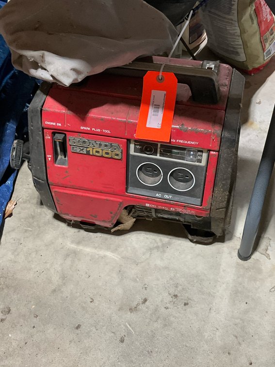 Honda portable generator with recoil start