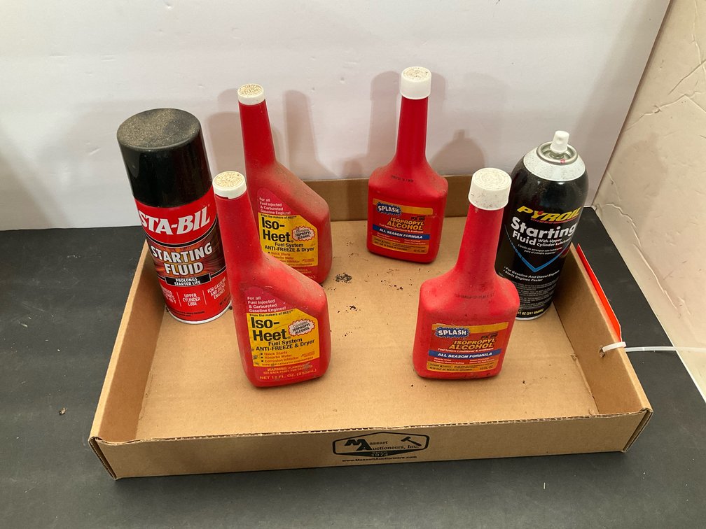 Grouping of starting fluid & fuel additives