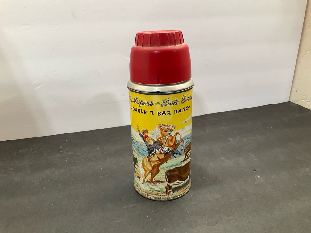Thermos Roy Rogers & Dale Evans 10 oz vacuum bottle