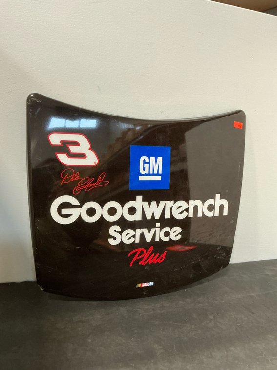14x12” HiRev Dale Earnhardt #3 NASCAR replica car hood