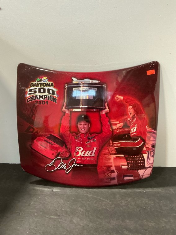 14x12” HiRev Dale Jr. 2004 Daytona 500 miniature metal hood