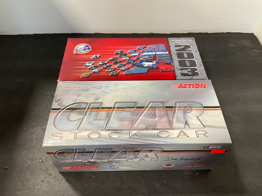 Earnhardt Jr clear stock car