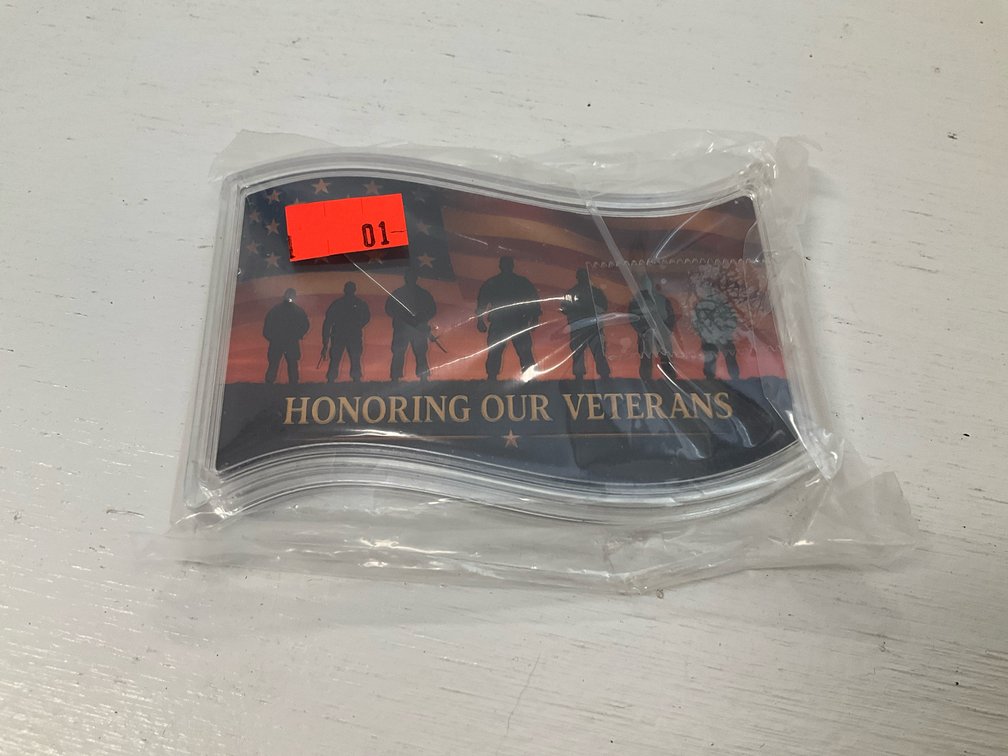 5 oz copper in capsule “Honor our vets”