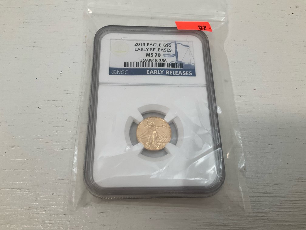 21013 MS70 NGC 1/10 gold Eagle