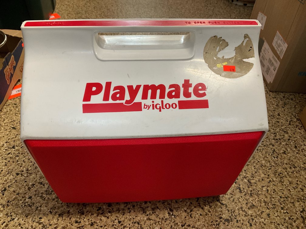 2 Igloo & Coleman coolers with contents