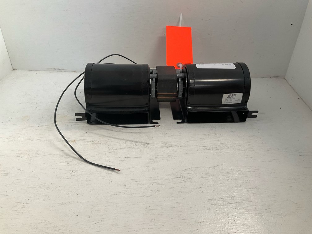 Air-dec dual fireplace blower assembly