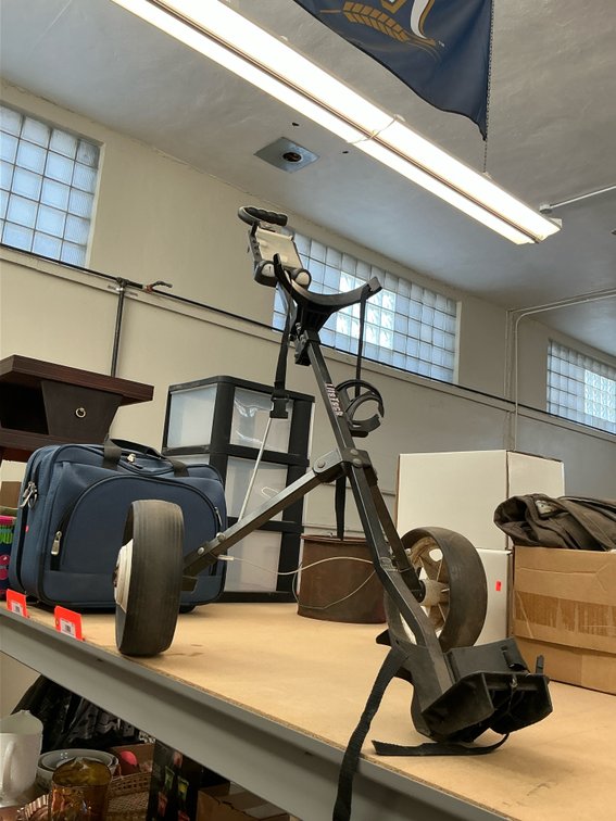 Lifetech two-wheel folding golf pull cart