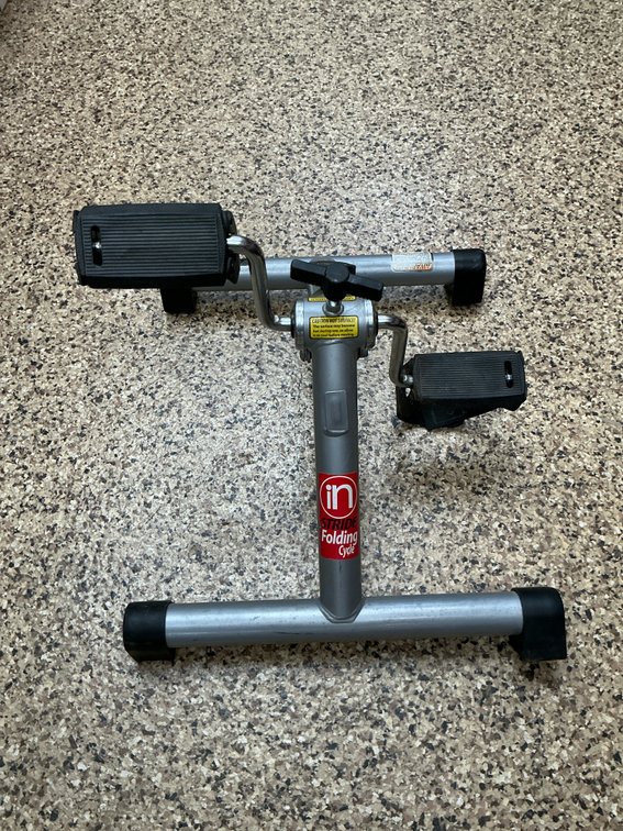 InSTRIDE folding cycle pedal exerciser