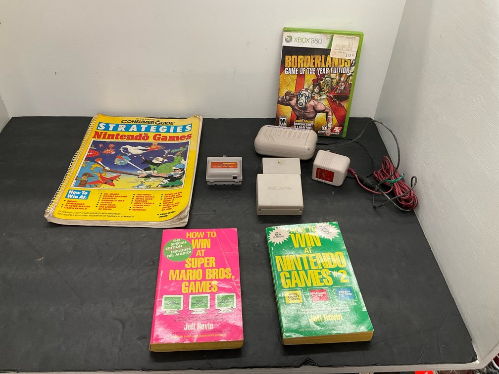 Video game strategy guides, accessories & video game