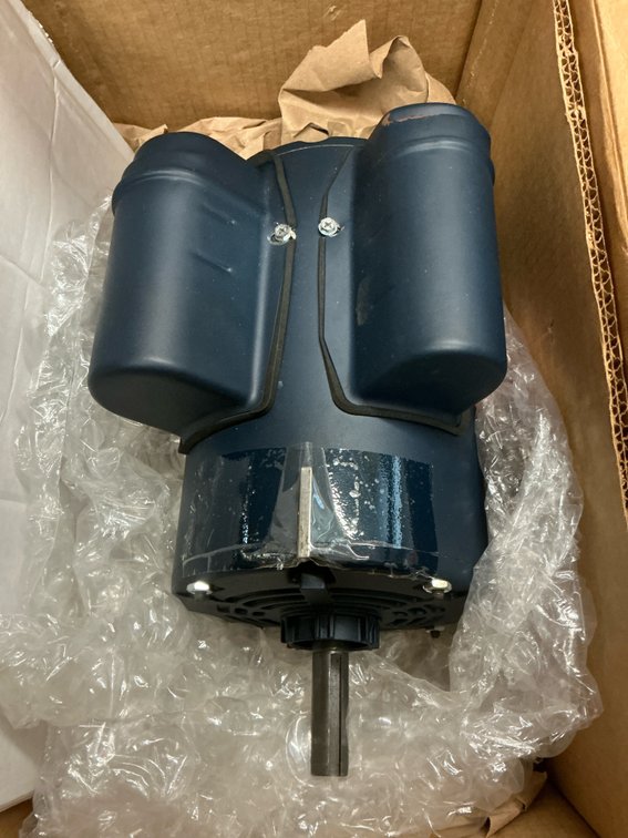 Leeson 1 HP electric motor, 3450 RPM
