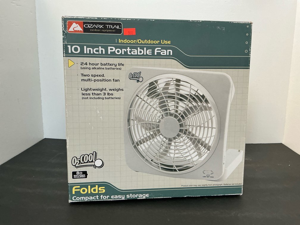 Ozark Trail O2COOL 10 in portable fan with box