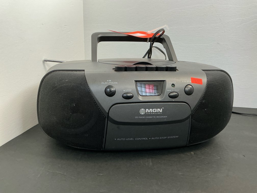 MGN Technology portable CD radio cassette recorder