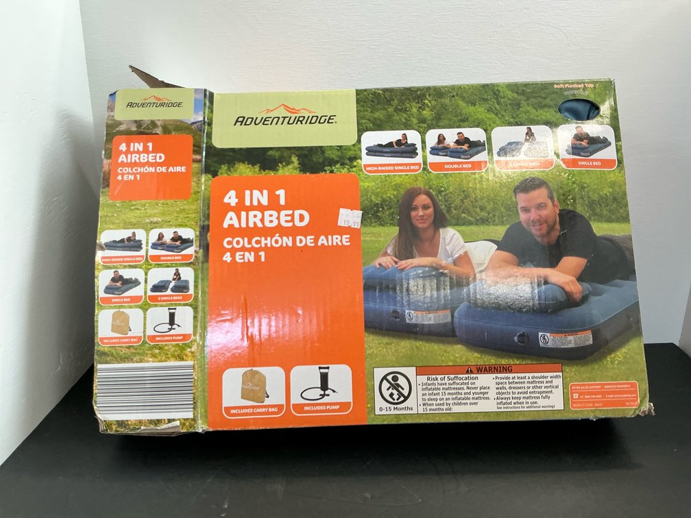Adventuridge 4 in 1 airbed set