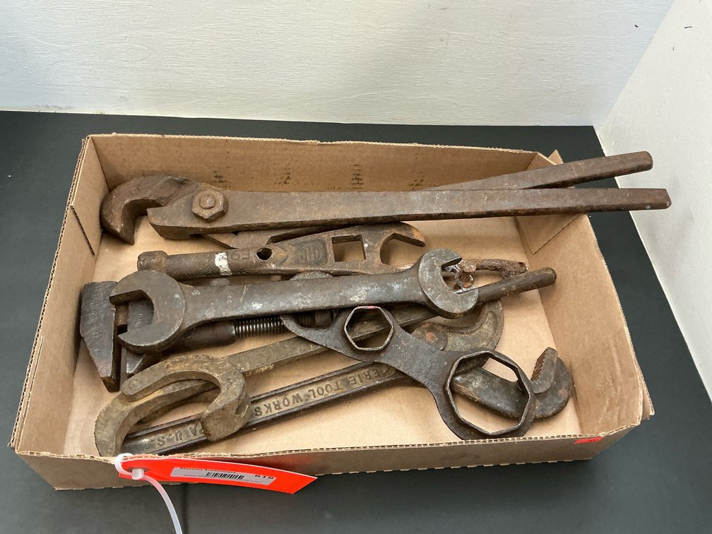 Grouping of specialty wrenches