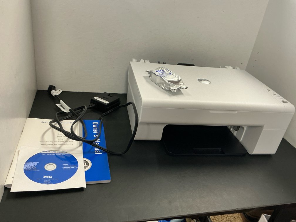 Dell all-in-one printer with accessories