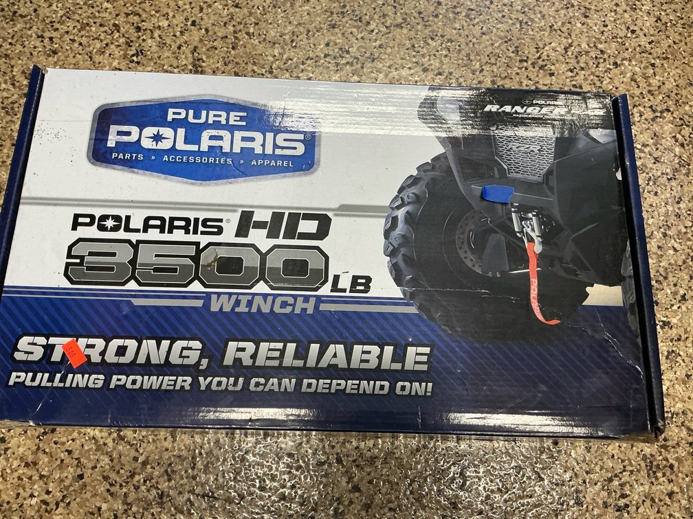 New Polaris HD 3500 lb Ranger RZR winch kit