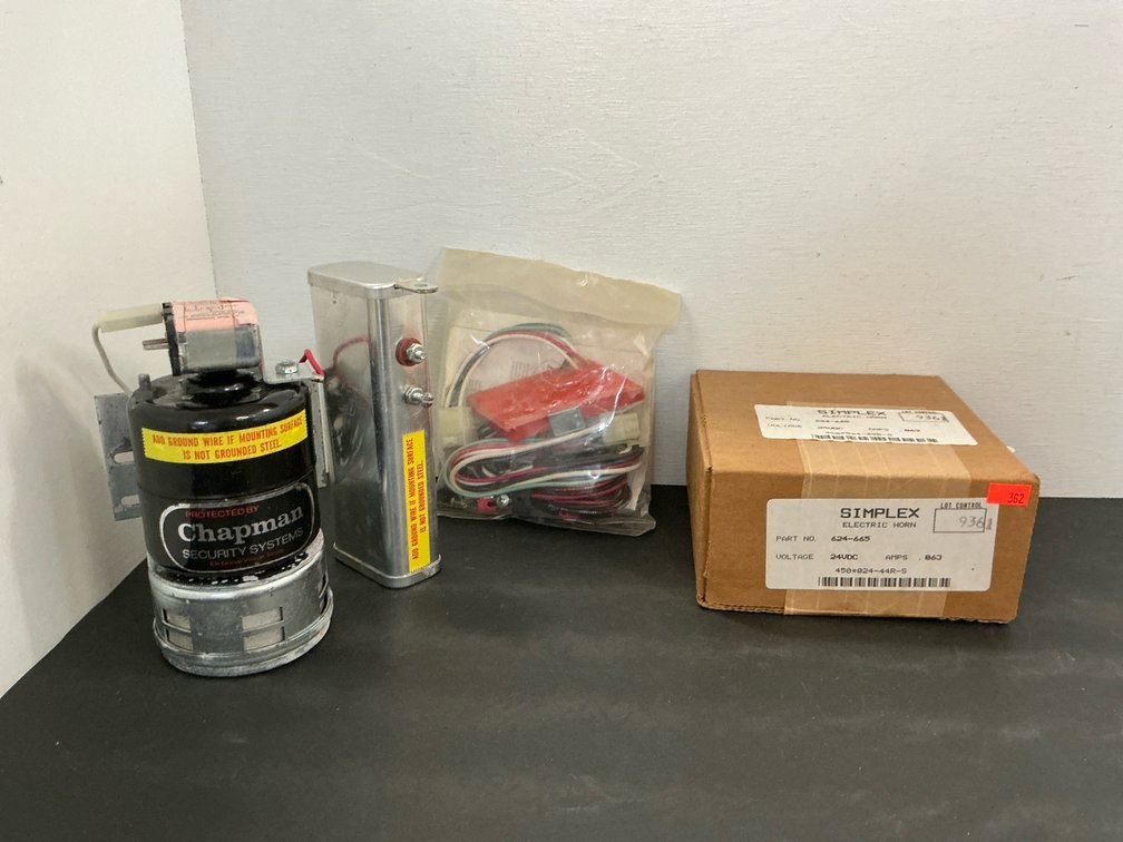 Vehicle security alarm components & electric horn