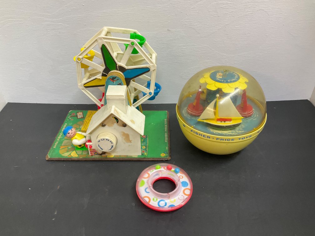 Fisher-Price musical Ferris wheel toy, Fisher Price toys