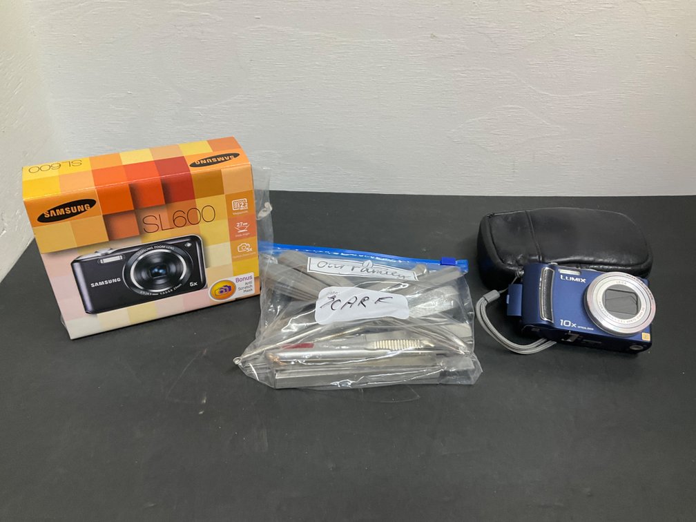 Digital camera with accessories & surgical instruments
