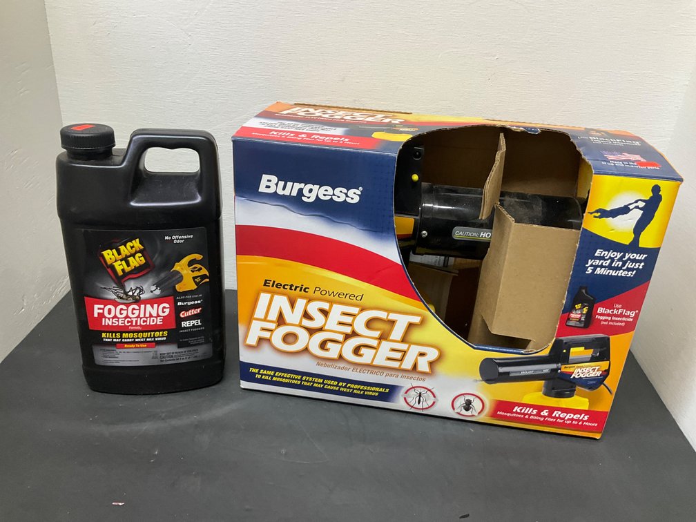 Burgess electric powered insect fogger