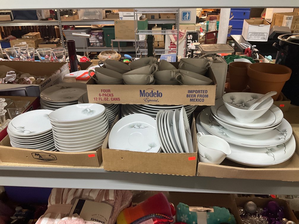 4 boxes-Mikasa Fine China Matsu dinnerware set