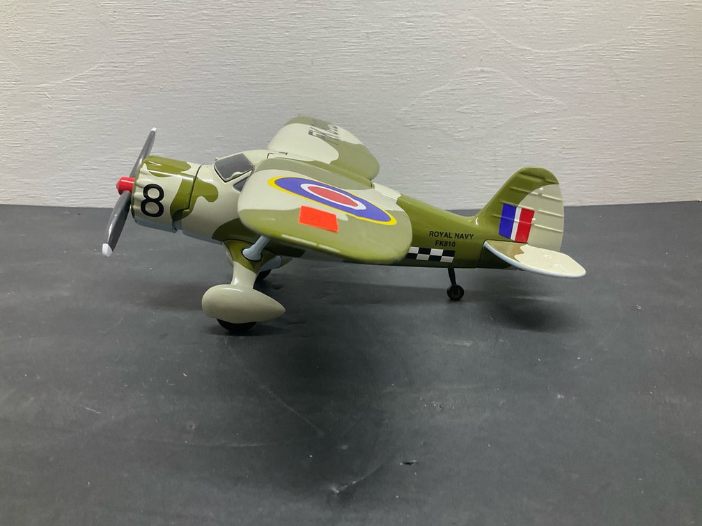 Royal Navy FK 810 stylized model airplane