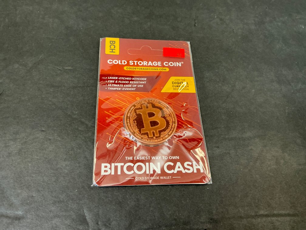 Bitcoin cold storage coin