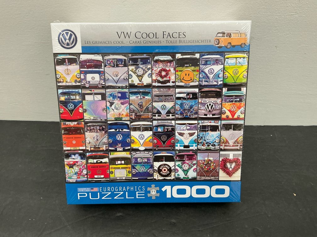 Eurographics VW Cool Faces 1000-piece jigsaw puzzle