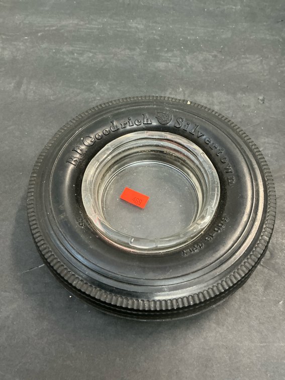 B.F. Goodrich Silvertown tire ashtray