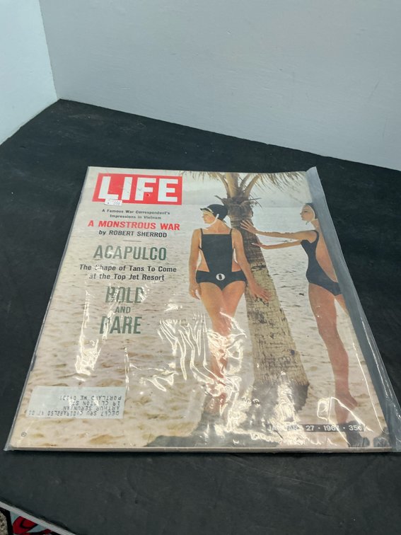 Pair of LIFE magazines, January 27, 1967