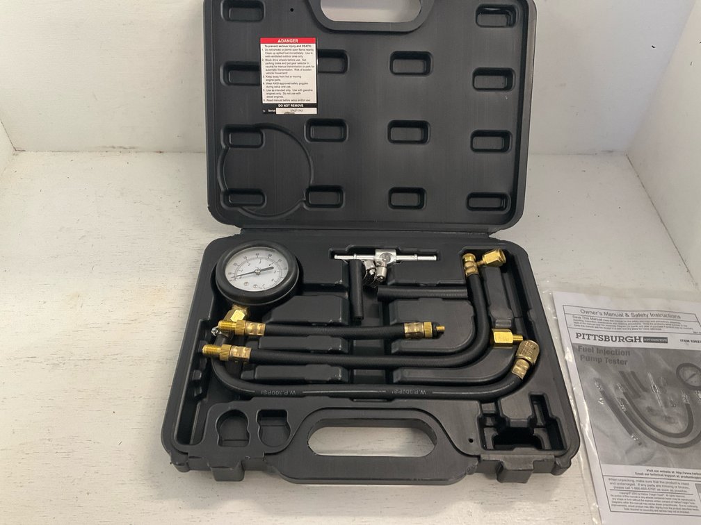 Pittsburgh Automotive fuel injection pump tester kit