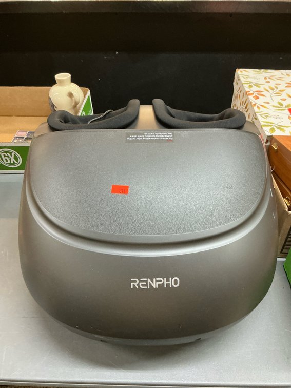 RENPHO electric foot massager with power adapter