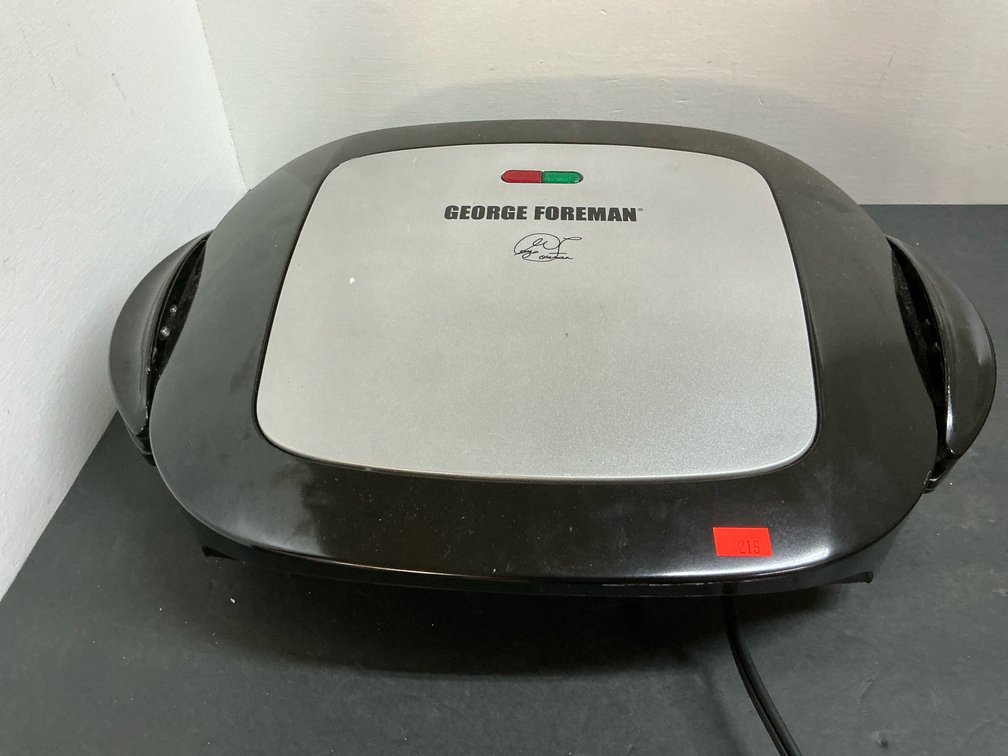 George Foreman indoor electric contact grill