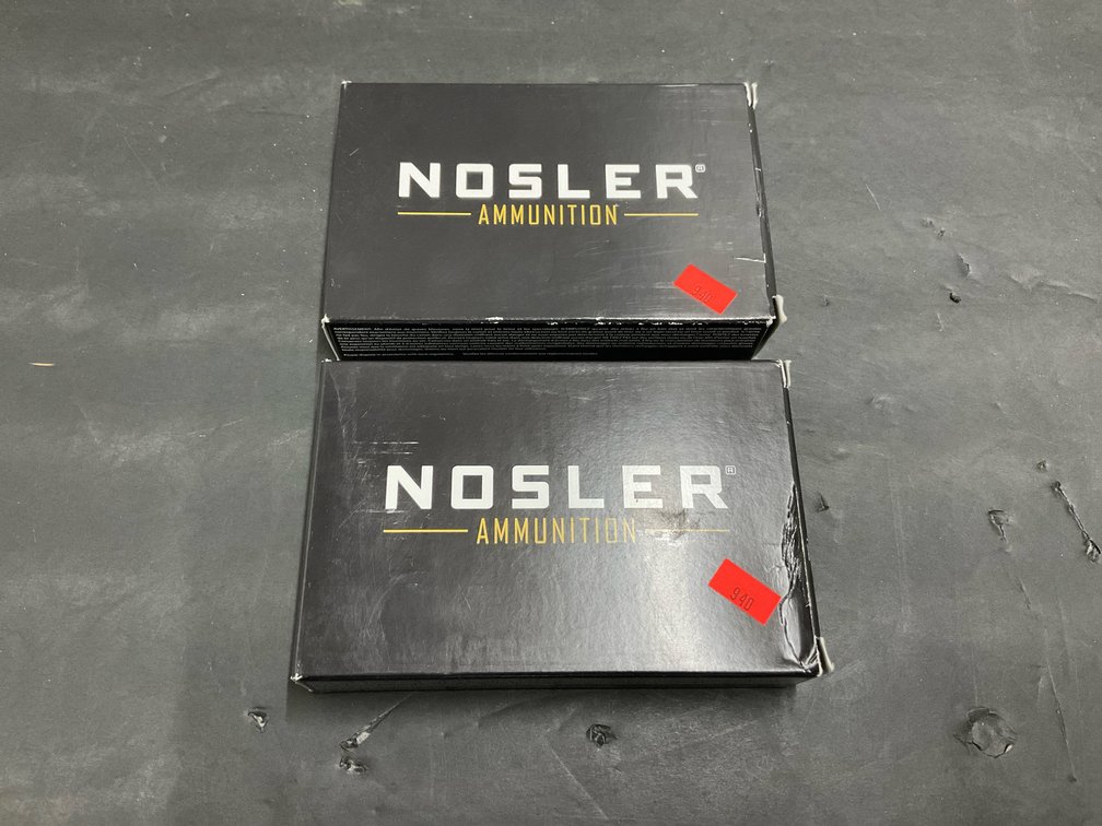 32 rounds Nosler 7mm Rem Mag 150 gr. BT ammunition