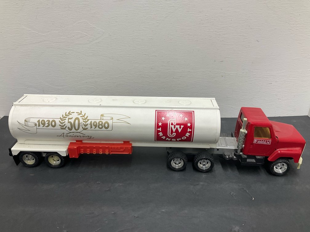 ERTL CW Transport 50th Anniversary toy tanker truck