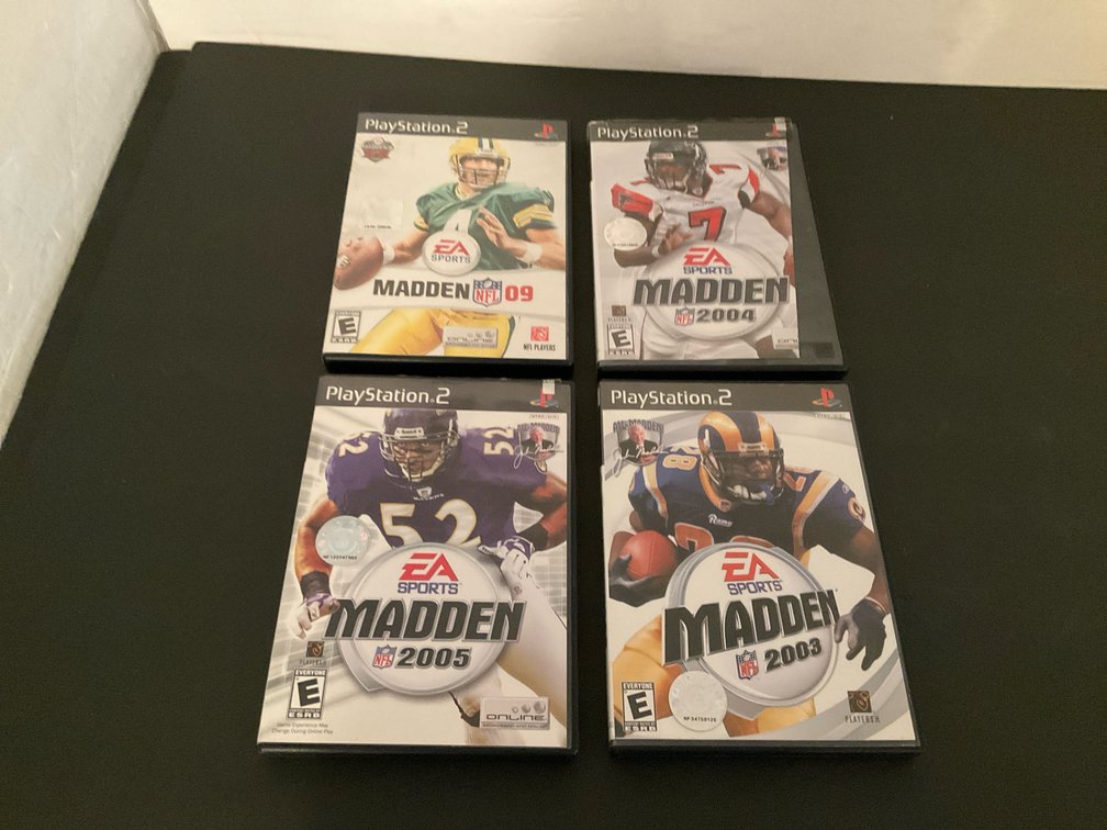 EA Sports Madden NFL PlayStation video games - Basement Living & Bar Area