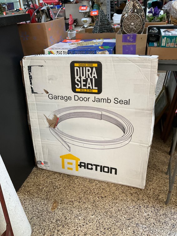 Action Industries DuraSeal garage door molding kit, 34 ft