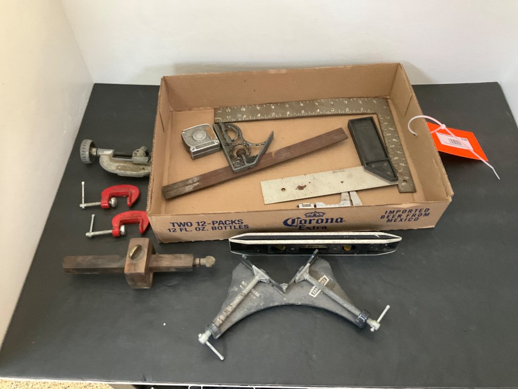 Grouping of layout & measuring hand tools