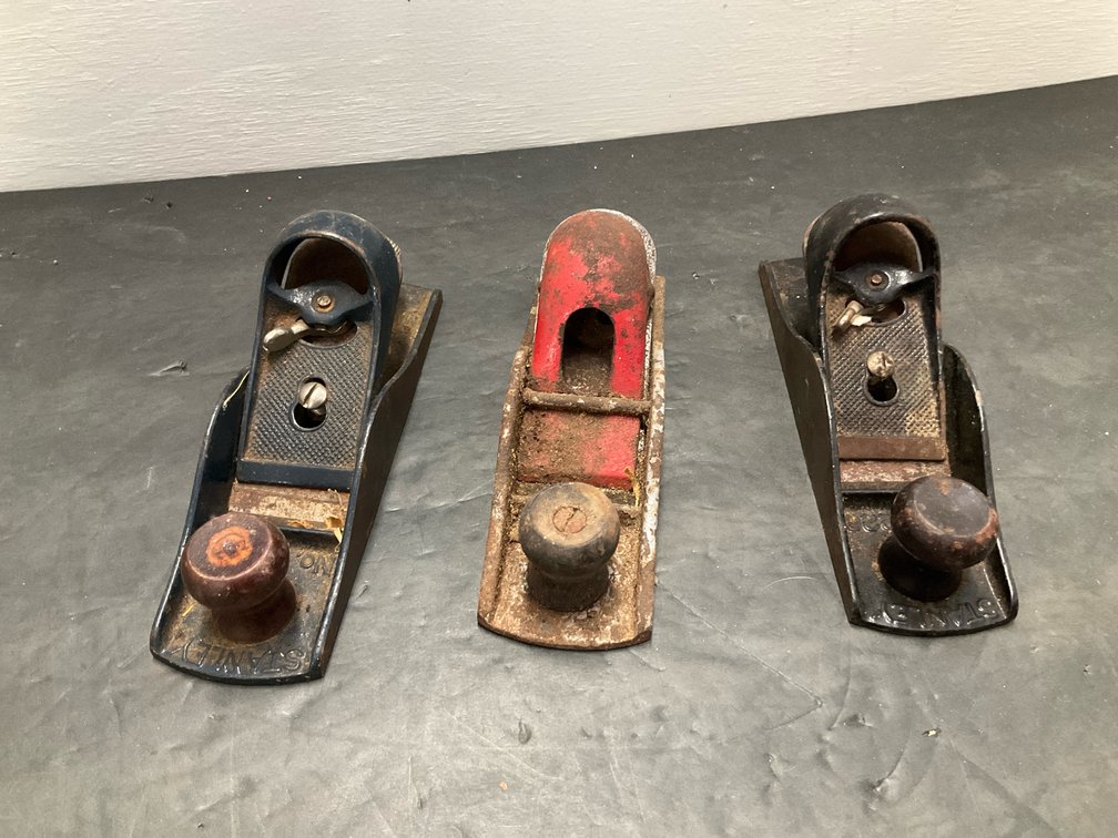 Grouping of Stanley metal block planes