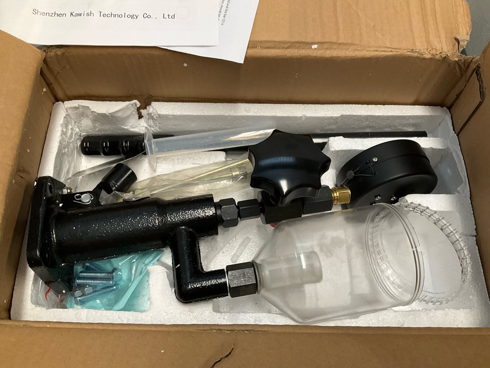 Kawish diesel fuel injector nozzle tester kit